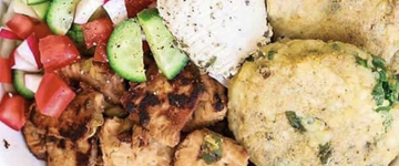 Oil Free Baked Potato Cakes