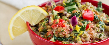 Lightened Up Protein Power Goddess Bowl