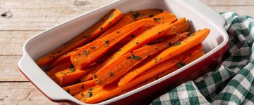 Maple Orange-Glazed Carrots