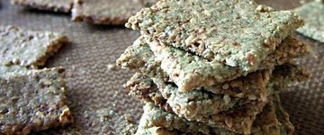 Pumpkin Seed Zucchini Crackers