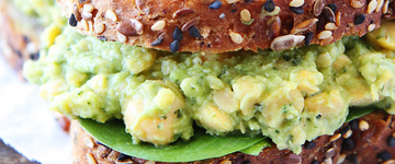 Smashed Chickpea, Avocado & Pesto Salad.. ( Copy )