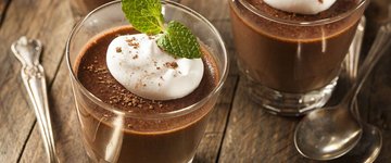 Dark Chocolate Coconut Pudding
