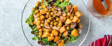 Sweet Potato Chickpea Buddha Bowl