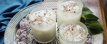 Yogurt & Mint Drink (Persian Doogh)