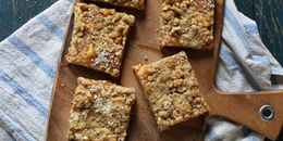 3-Ingredient Almond Butter Granola Bars (GF) (DF)