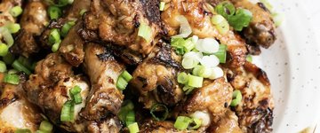 Maple Glazed Chicken Thighs