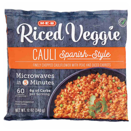 H‑E‑B Frozen Spanish-Style Cauliflower Rice