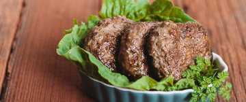 Three-Herb Breakfast Patties