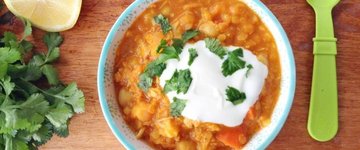 Instant Pot Curry with Chicken and Lentils