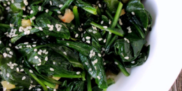Sesame Spinach