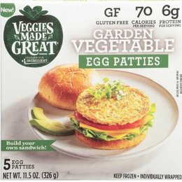 Veggies Made Great Garden Vegetable Egg Patties