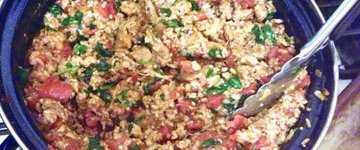 Simply Delicious FODMAP-friendly Stuffed Eggplants
