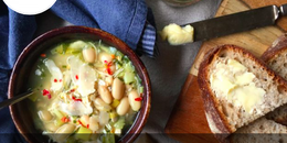 Chicken, White Bean and Leek Soup