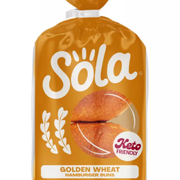 Sola Golden Wheat Hamburger Buns
