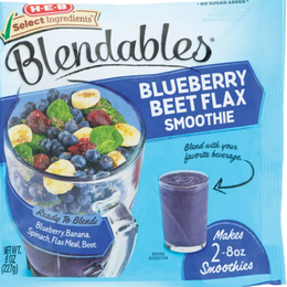H‑E‑B Blendables Blueberry Beet Flax Smoothie