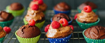 Gluten-free Chocolate Coconut Cupcakes