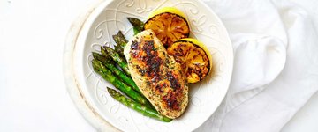 Chicken and Asparagus Skillet Supper