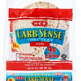 H-E-B Carb Sense Flour Tortillas