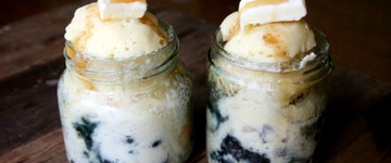 Blueberry Pancake in a Jar