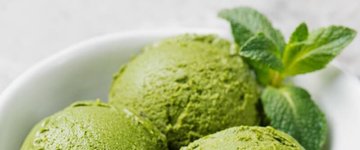 Green Tea Banana Ice Cream