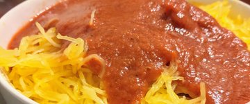 BAKED SPAGHETTI SQUASH