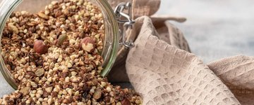 Sprouted Buckwheat Granola