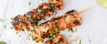 Chicken Kabob with Asian Dipping Sauce