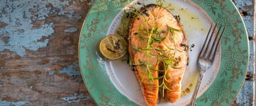 Baked Salmon Fillets with Herbs