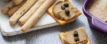 Coconut Flour Crackers and Grissini