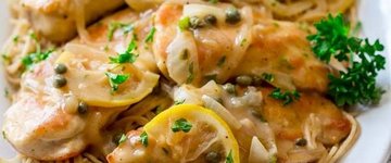 Healthy Chicken Piccata