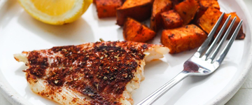 One Pan Cod & Sweet Potato