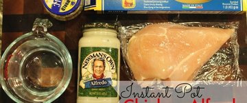 Instant Pot Chicken Alfredo
