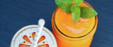 Carrot Slushy Smoothie 