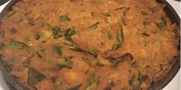 Kabocha, Leek & Mushroom Quiche