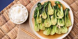 Bok Choy in Garlic Tamari Sauce