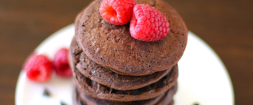 Gluten-Free Chocolate Coconut Buckwheat Pancakes