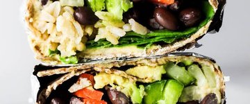 Hummus Vegetable Wrap