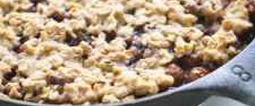 Low Fodmap Grape Crisp