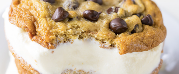 Dairy Free Vanilla Ice cream Cookie Sandwich