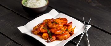 Spicy Shrimp with Garlic Sauce