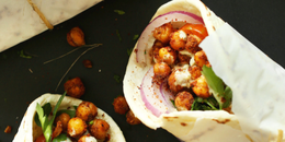 Chickpea Shawarma Sandwich
