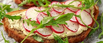 Seedy Hummus Toast