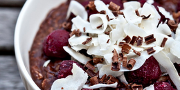 Cherry Coconut Porridge