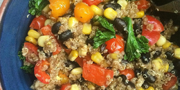 Quick Quinoa Bean Salad
