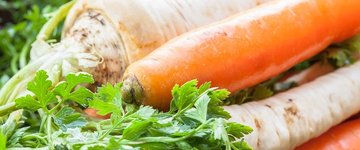 Carrot Parsnip Salad w/Smoked Dulse
