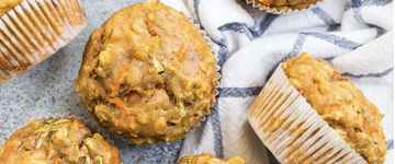 Carrot Zucchini Muffins