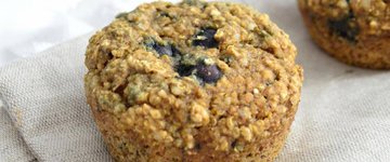 Blueberry Quinoa Muffins