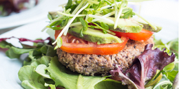 Black Bean Quinoa Burger