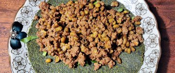 Beef and Mung Bean Taco Filling