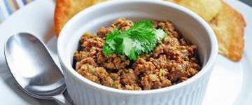 Deconstructed Samosa (Spiced Keema)